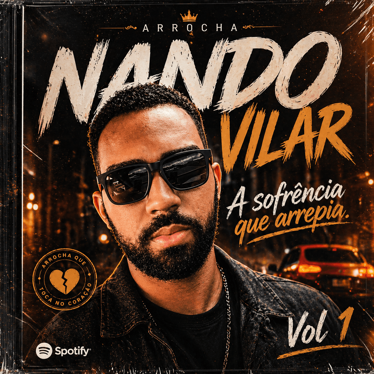 Capa da música Estrada deserta - Arrocha produzida pelo Studio Horaweb